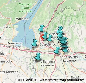 Mappa Via Guglielmo Marconi, 37010 Pastrengo VR, Italia (11.9915)