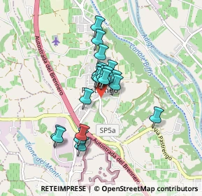 Mappa Via Guglielmo Marconi, 37010 Pastrengo VR, Italia (0.621)