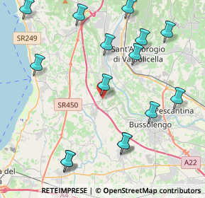 Mappa Via Guglielmo Marconi, 37010 Pastrengo VR, Italia (4.97667)