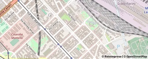 Mappa Mailand