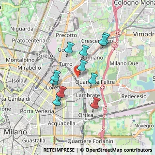 Mappa Via Guido Mazzali, 20131 Milano MI, Italia (1.49455)