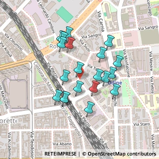Mappa Via Guido Mazzali, 20131 Milano MI, Italia (0.1995)
