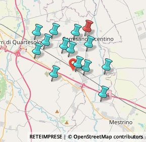 Mappa Via Antonio Pigafetta, 36040 Grisignano di Zocco VI, Italia (3.02286)