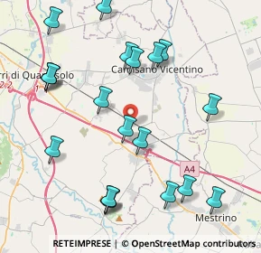Mappa Via Antonio Pigafetta, 36040 Grisignano di Zocco VI, Italia (4.65)