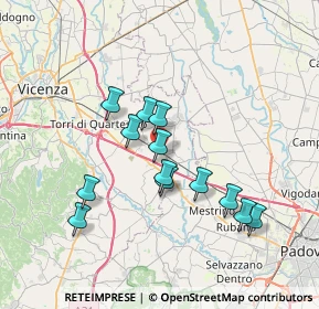 Mappa Via Antonio Pigafetta, 36040 Grisignano di Zocco VI, Italia (6.26692)