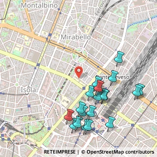Mappa Via Privata Antonio Vivaldi, 20124 Milano MI, Italia (0.577)