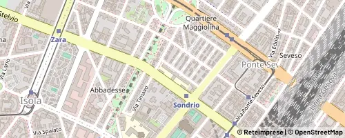 Mappa Milano