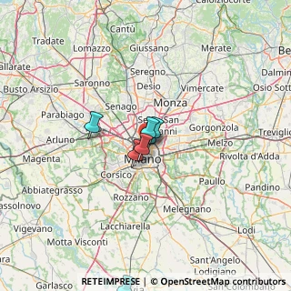Mappa Via Privata Antonio Vivaldi, 20124 Milano MI, Italia (25.07)