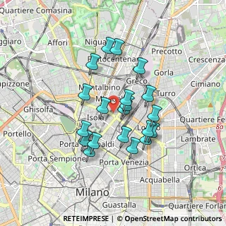 Mappa Via Privata Antonio Vivaldi, 20124 Milano MI, Italia (1.453)