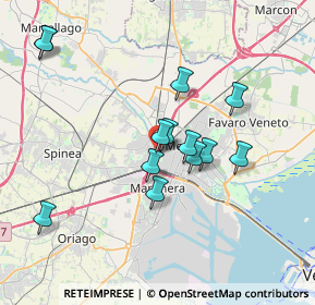 Mappa Via Lorenzo Perosi, 30174 Venezia VE, Italia (3.29231)