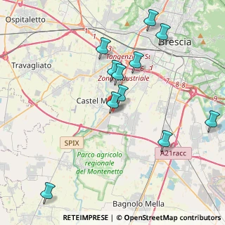 Mappa Via neruda, 25020 Flero BS, Italia (4.21727)