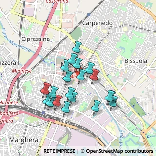 Mappa Via Mestrina, 30172 Mestre VE, Italia (0.787)