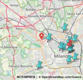 Mappa Viale Achille Papa, 20149 Milano MI, Italia (5.15846)