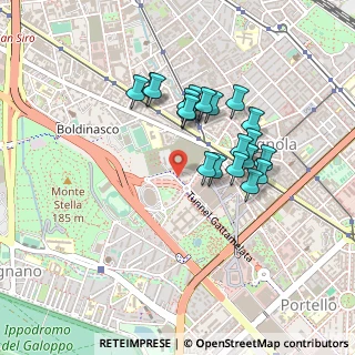 Mappa Viale Achille Papa, 20149 Milano MI, Italia (0.3775)