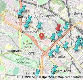 Mappa Viale Achille Papa, 20149 Milano MI, Italia (1.2975)