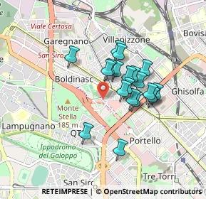 Mappa Viale Achille Papa, 20149 Milano MI, Italia (0.6615)