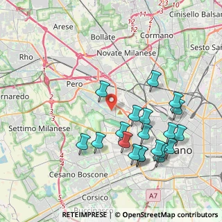 Mappa Via Privata Madre Carolina Orsenigo, 20151 Milano MI, Italia (4.1475)
