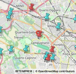 Mappa Via Privata Madre Carolina Orsenigo, 20151 Milano MI, Italia (3.041)