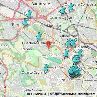 Mappa Via Privata Madre Carolina Orsenigo, 20151 Milano MI, Italia (2.804)