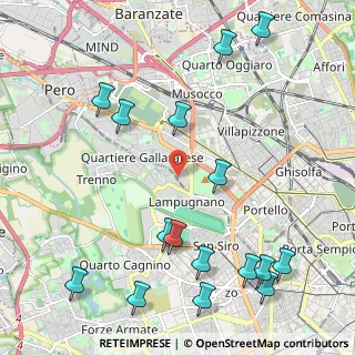 Mappa Via Privata Madre Carolina Orsenigo, 20151 Milano MI, Italia (2.72688)