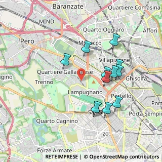 Mappa Via Privata Madre Carolina Orsenigo, 20151 Milano MI, Italia (1.77333)