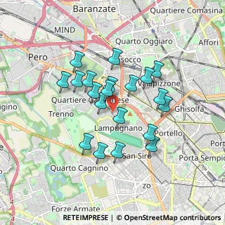 Mappa Via Privata Madre Carolina Orsenigo, 20151 Milano MI, Italia (1.4865)