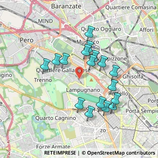 Mappa Via Privata Madre Carolina Orsenigo, 20151 Milano MI, Italia (1.72588)