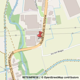 Mappa Strada dell'Industria, 60, 28062 Cameri, Novara (Piemonte)