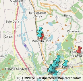 Mappa 10016 Montalto Dora TO, Italia (3.24063)