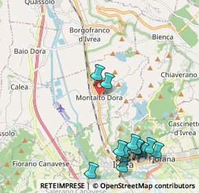 Mappa 10016 Montalto Dora TO, Italia (2.57286)