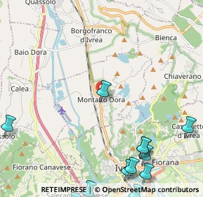 Mappa 10016 Montalto Dora TO, Italia (3.48)