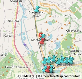 Mappa 10016 Montalto Dora TO, Italia (2.85529)