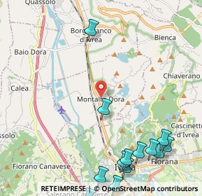 Mappa 10016 Montalto Dora TO, Italia (3.02615)