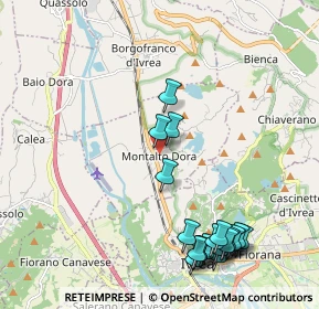 Mappa 10016 Montalto Dora TO, Italia (2.487)