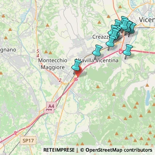 Mappa Via Selva Balestro, 36075 Montecchio Maggiore VI, Italia (5.45571)