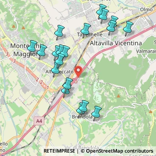 Mappa Via Selva Balestro, 36075 Montecchio Maggiore VI, Italia (2.21263)