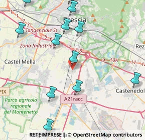Mappa Via Roma, 25010 San Zeno Naviglio BS, Italia (5.005)