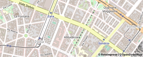 Mappa Mailand
