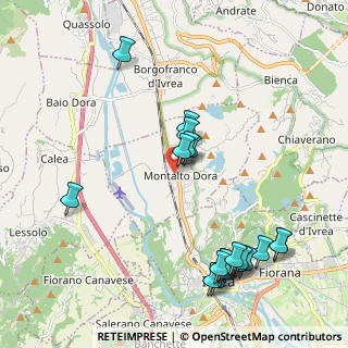 Mappa Montalto Dora, 10016 Montalto Dora TO, Italia (2.381)