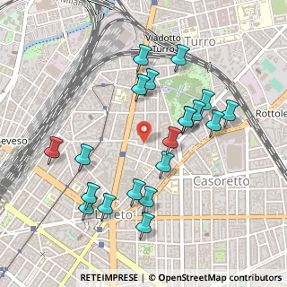 Mappa Via dei Transiti, 20127 Milano MI, Italia (0.4935)