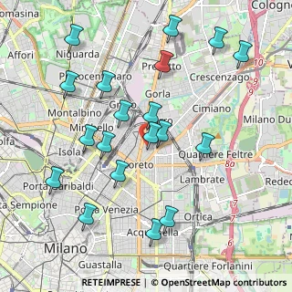 Mappa Via dei Transiti, 20127 Milano MI, Italia (2.11895)