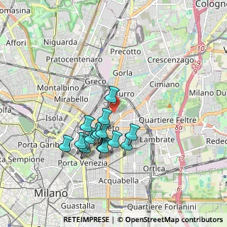Mappa Via dei Transiti, 20127 Milano MI, Italia (1.58063)