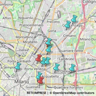 Mappa Via dei Transiti, 20127 Milano MI, Italia (2.23417)