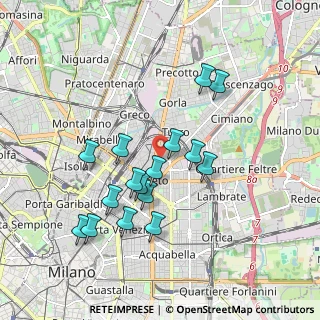 Mappa Via dei Transiti, 20127 Milano MI, Italia (1.72313)