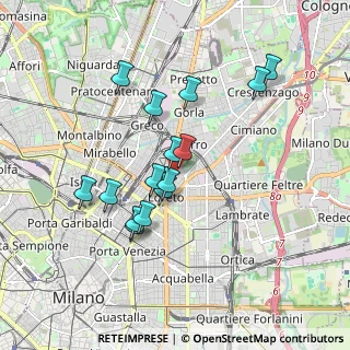 Mappa Via dei Transiti, 20127 Milano MI, Italia (1.598)
