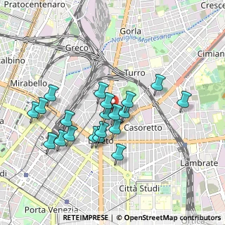 Mappa Via dei Transiti, 20127 Milano MI, Italia (0.83)