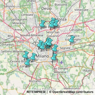 Mappa Via Privata Oldrado da Tresseno, 20127 Milano MI, Italia (5.13)