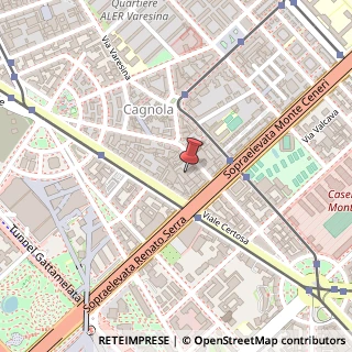 Mappa Via Giovanni Antonio Plana, 43, 20155 Milano, Milano (Lombardia)