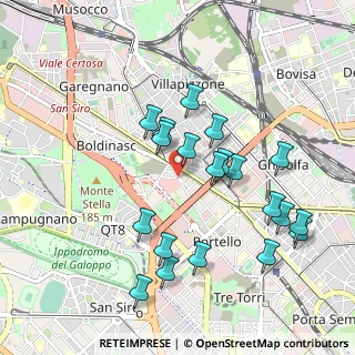 Mappa Iper piazza, 20149 Milano MI, Italia (0.9595)