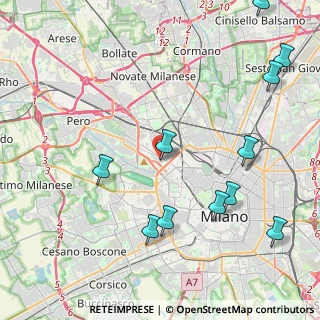 Mappa Via Grosotto, 20149 Milano MI, Italia (5.21545)